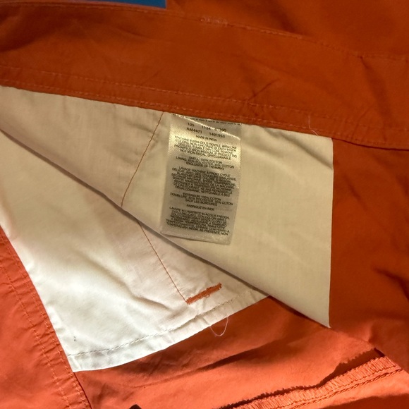 Columbia Men's Vibrant Coral Flat Front Shorts 38W 8L - Picture 4 of 6